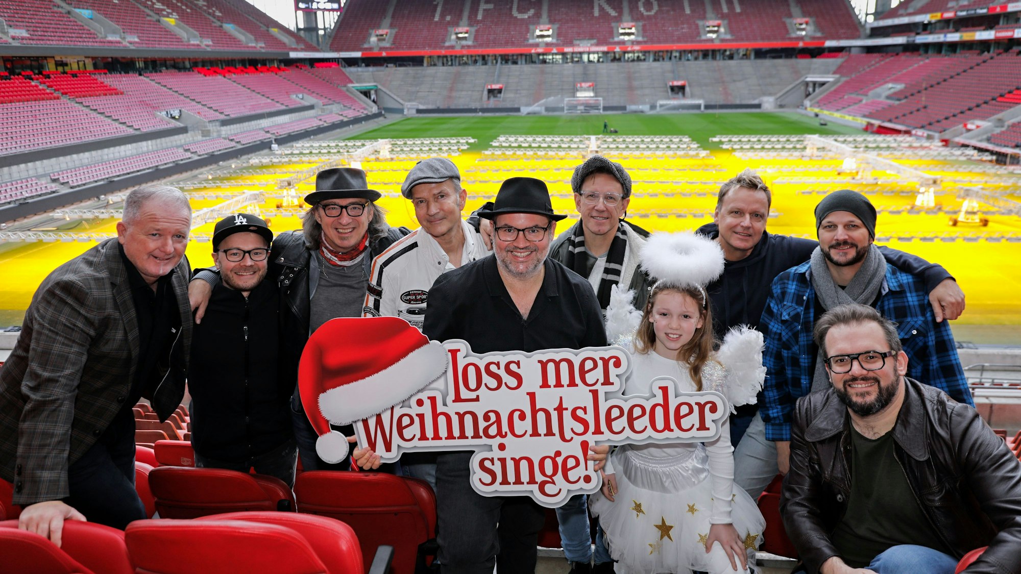 Björn Heuser, Höhner, Klüngelköpp, Bläck Fööss und Räuber im Stadion.