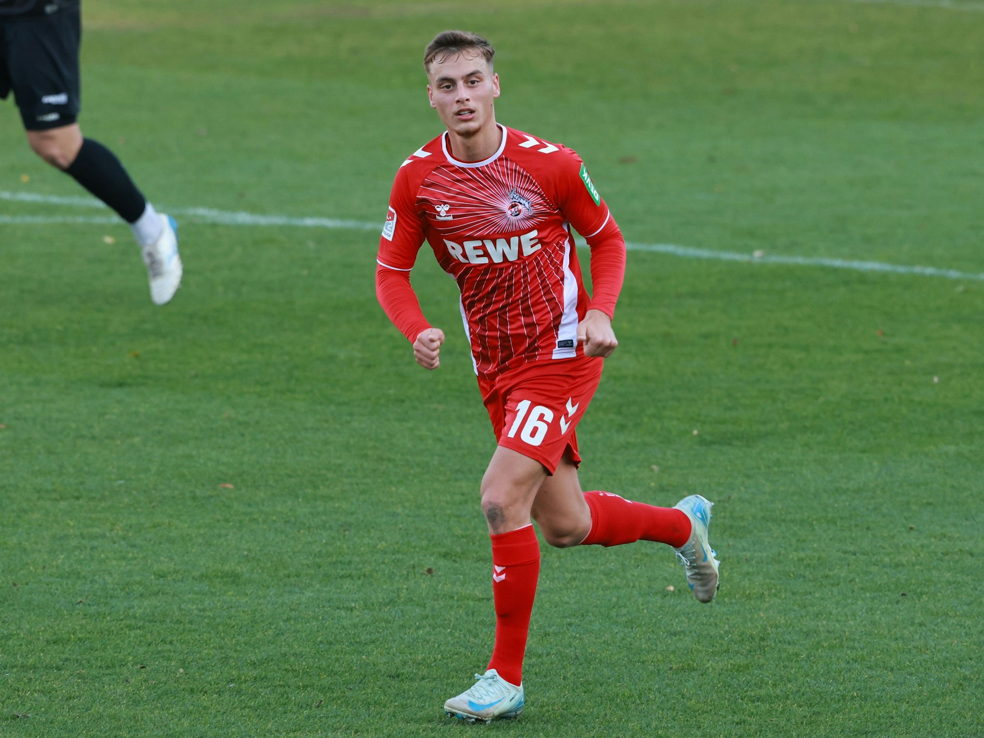 Marvin Obuz im Test gegen Alemannia Aachen.