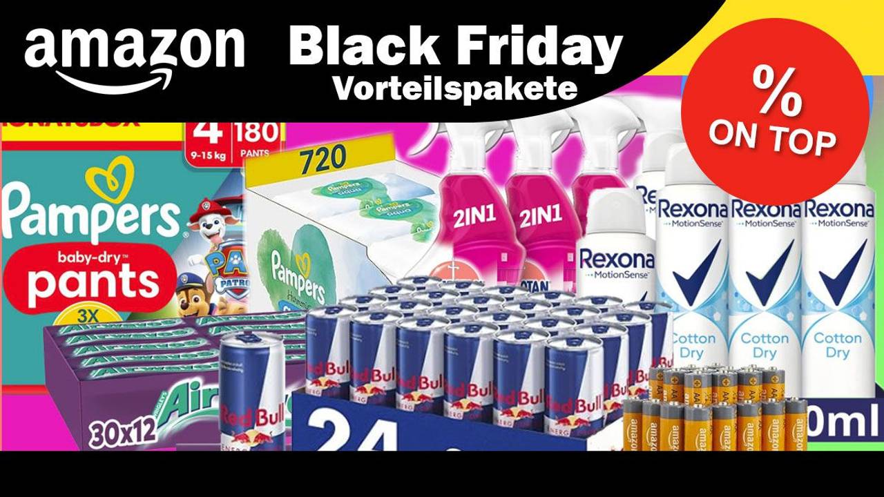 Auf dem Bild sind diverse Vorteilspalete abgebildet. Zum Beispiel Redbull, Airwaves Kaugummis u.v.m.