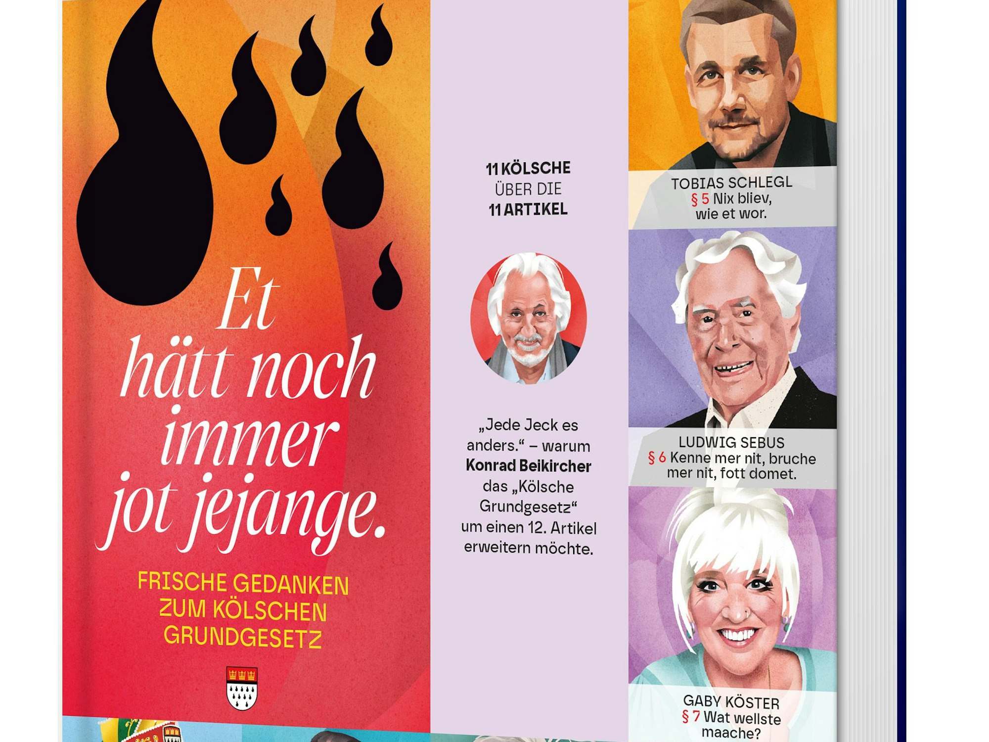 Das Cover des Magazins zum Kölschen Grundgesetz.