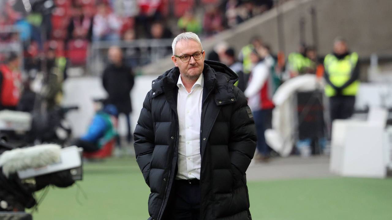 Alexander Wehrle kommt ins Stadion.