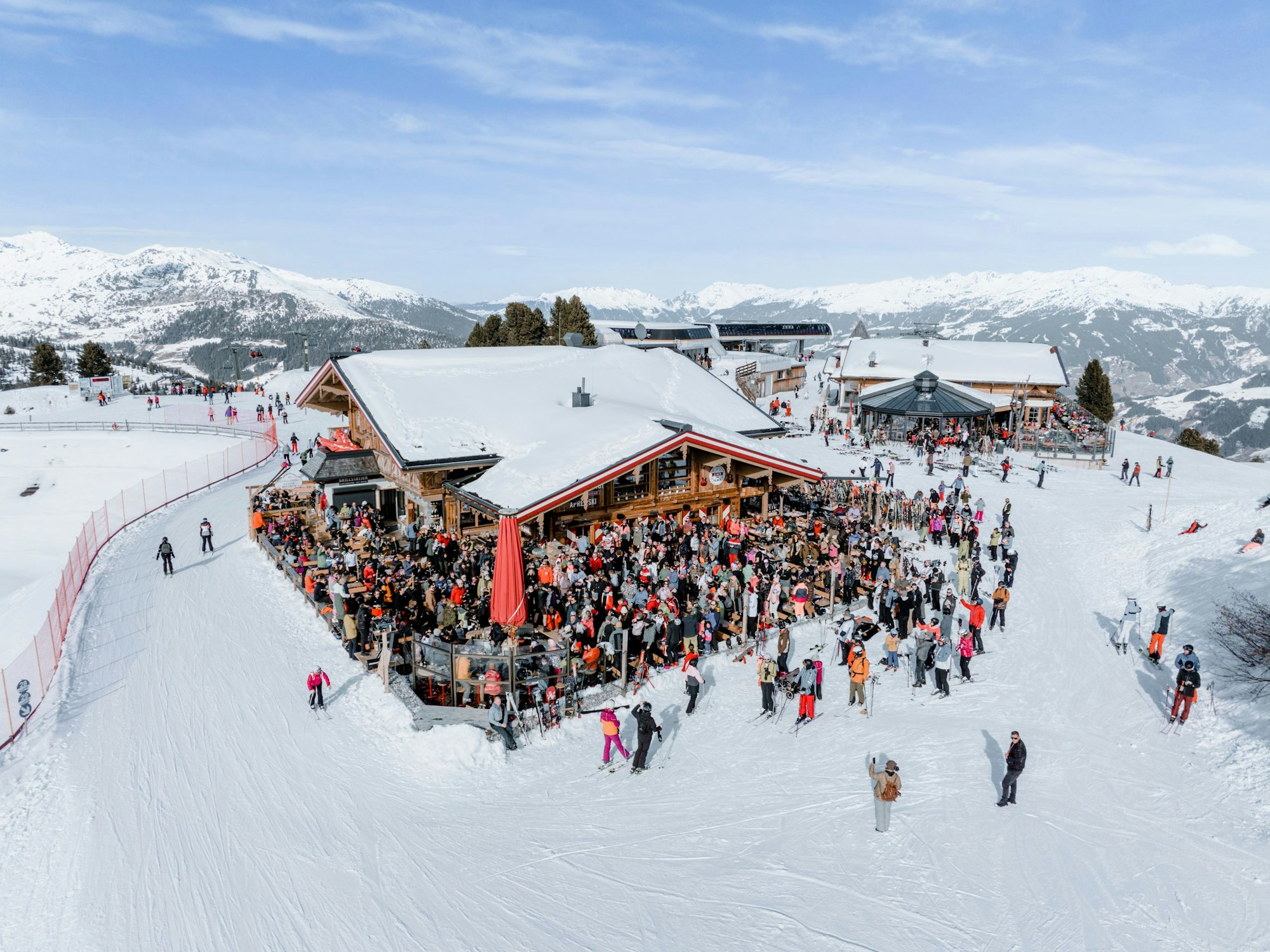 Skihütte Kasermandl Penken im Zillertal in Österreich