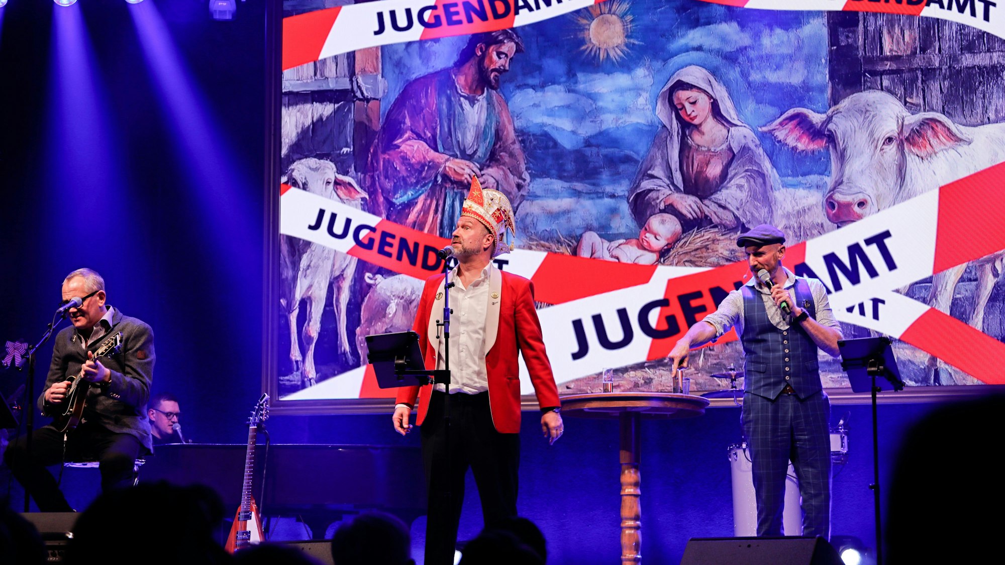 JP Weber, Volker Weininger und Martin Schopps.