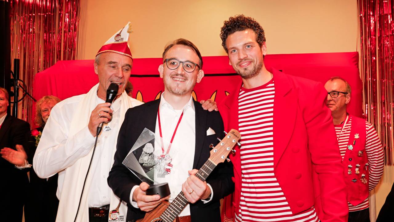 Fabian als Gewinner des Hans-Süper-Preises.