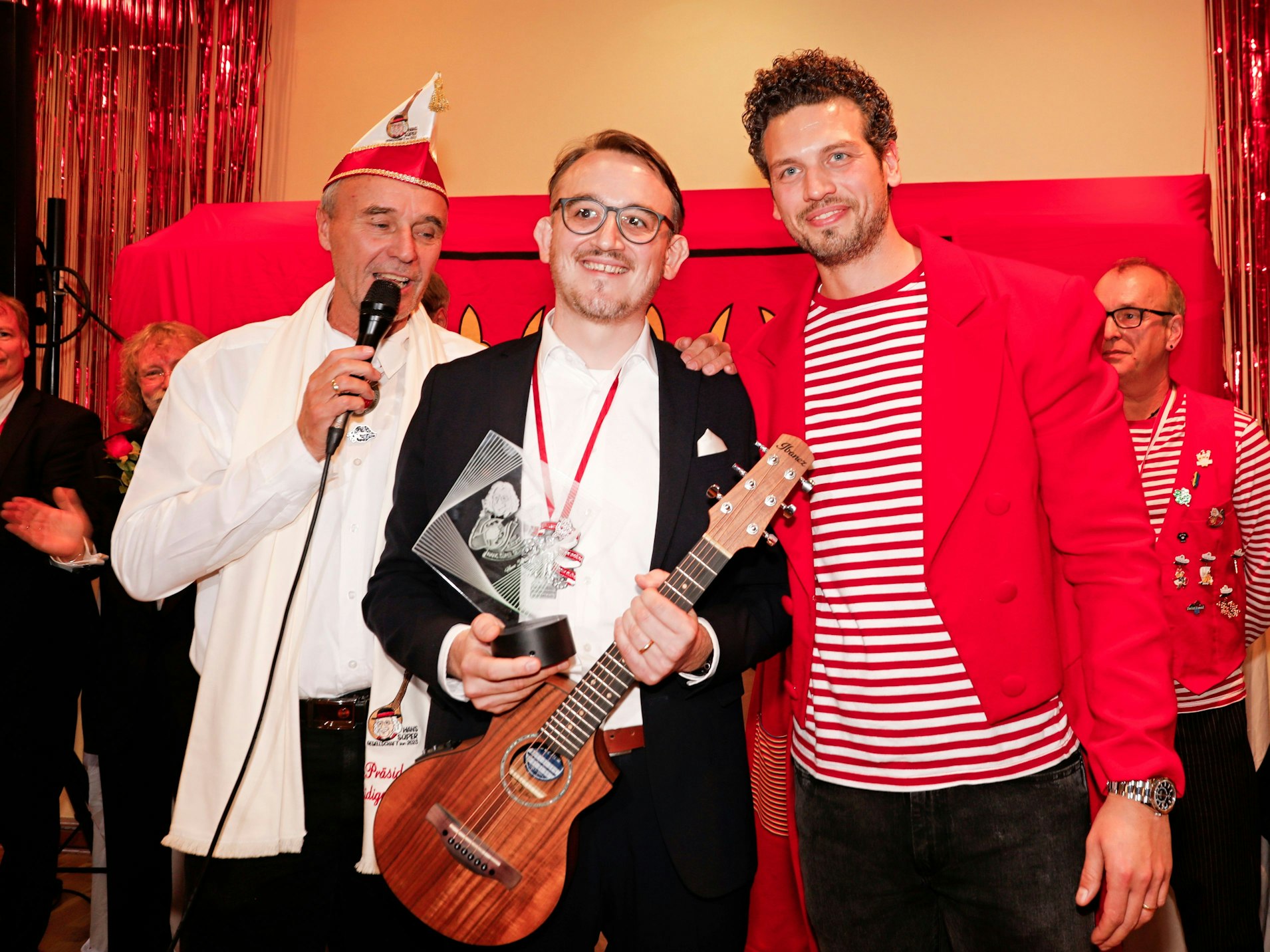 Fabian als Gewinner des Hans-Süper-Preises.