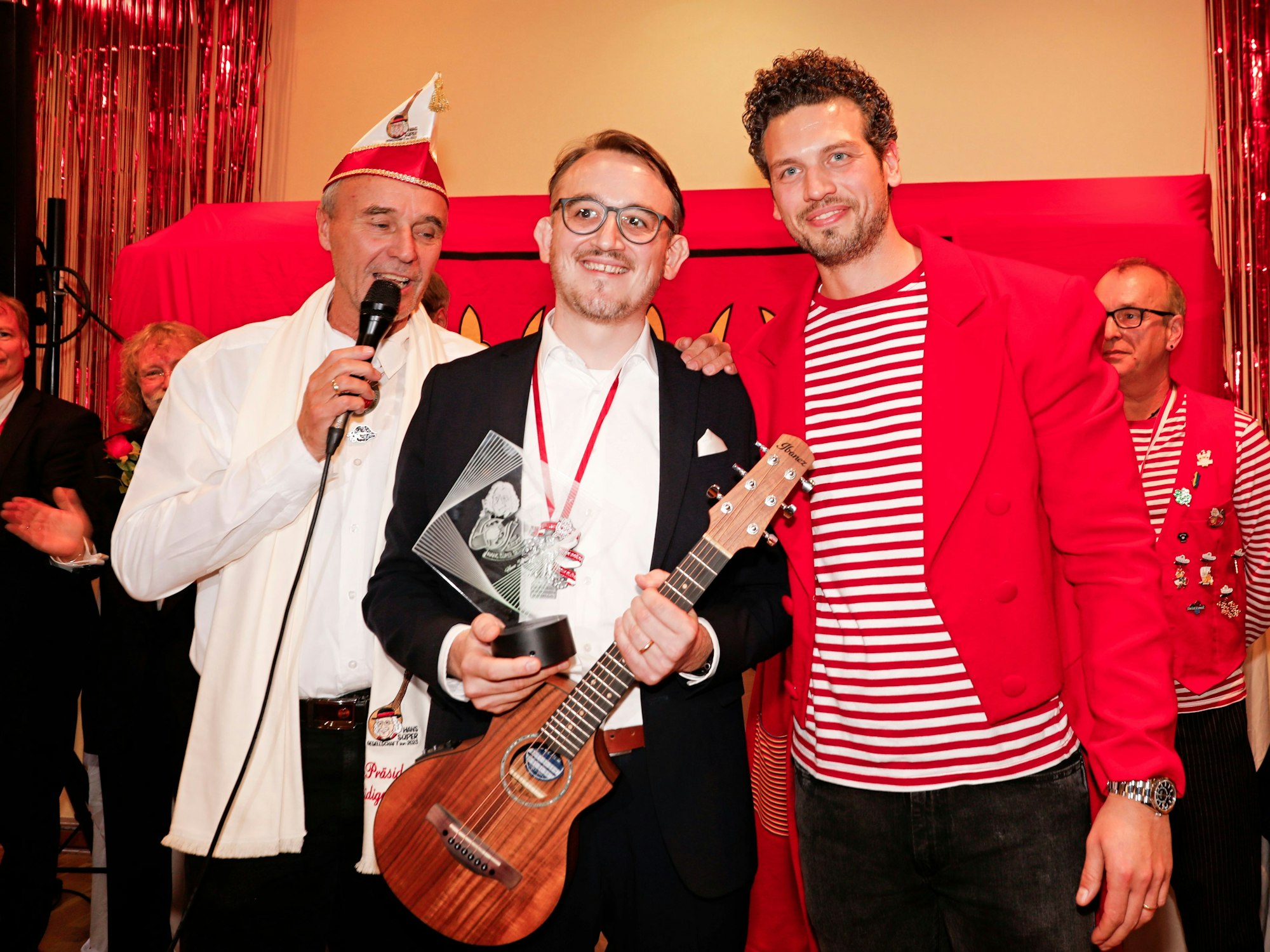 Fabian als Gewinner des Hans-Süper-Preises.