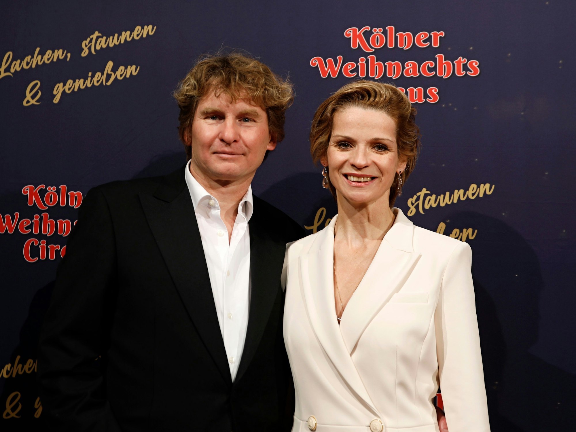 Ilja und Katja Smitt vom Kölner Weihnachtscircus.