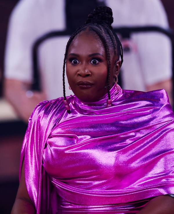 Motsi Mabuse, Jurymitglied, steht in der RTL-Tanzshow „Let's Dance“ im Coloneum.