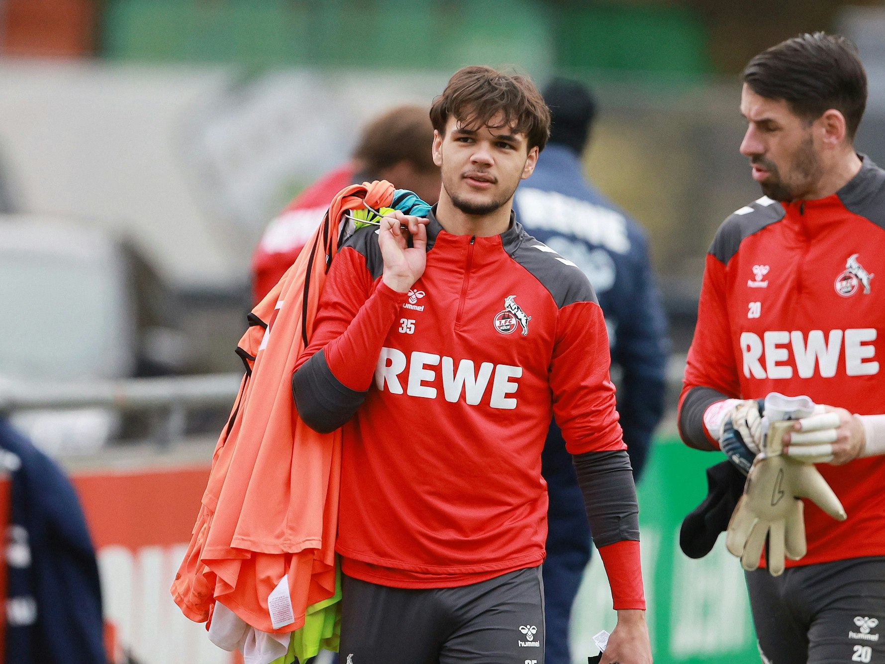Max Finkgräfe im Training des 1. FC Köln.