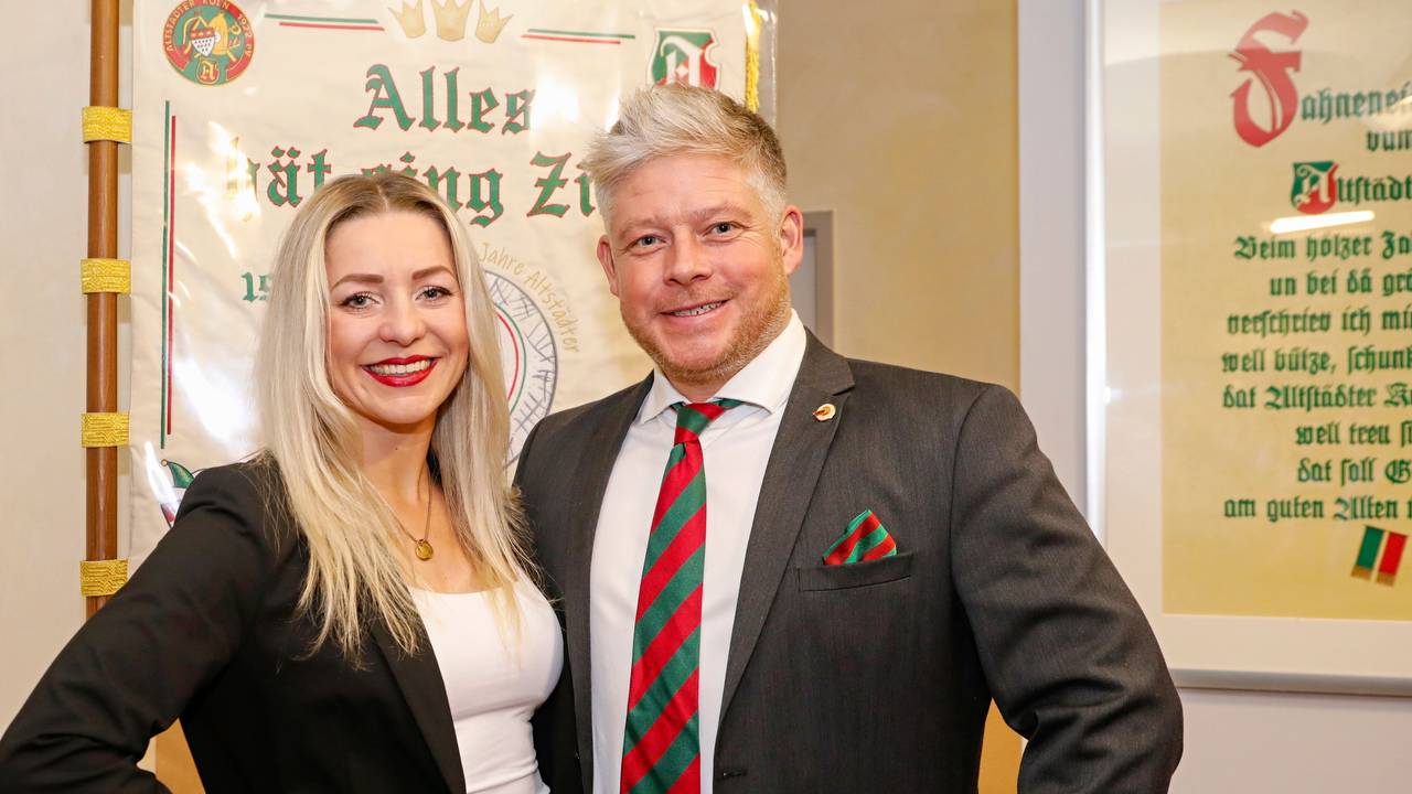 Jeanette Leithe und Jens Käbbe von den Altstädtern.