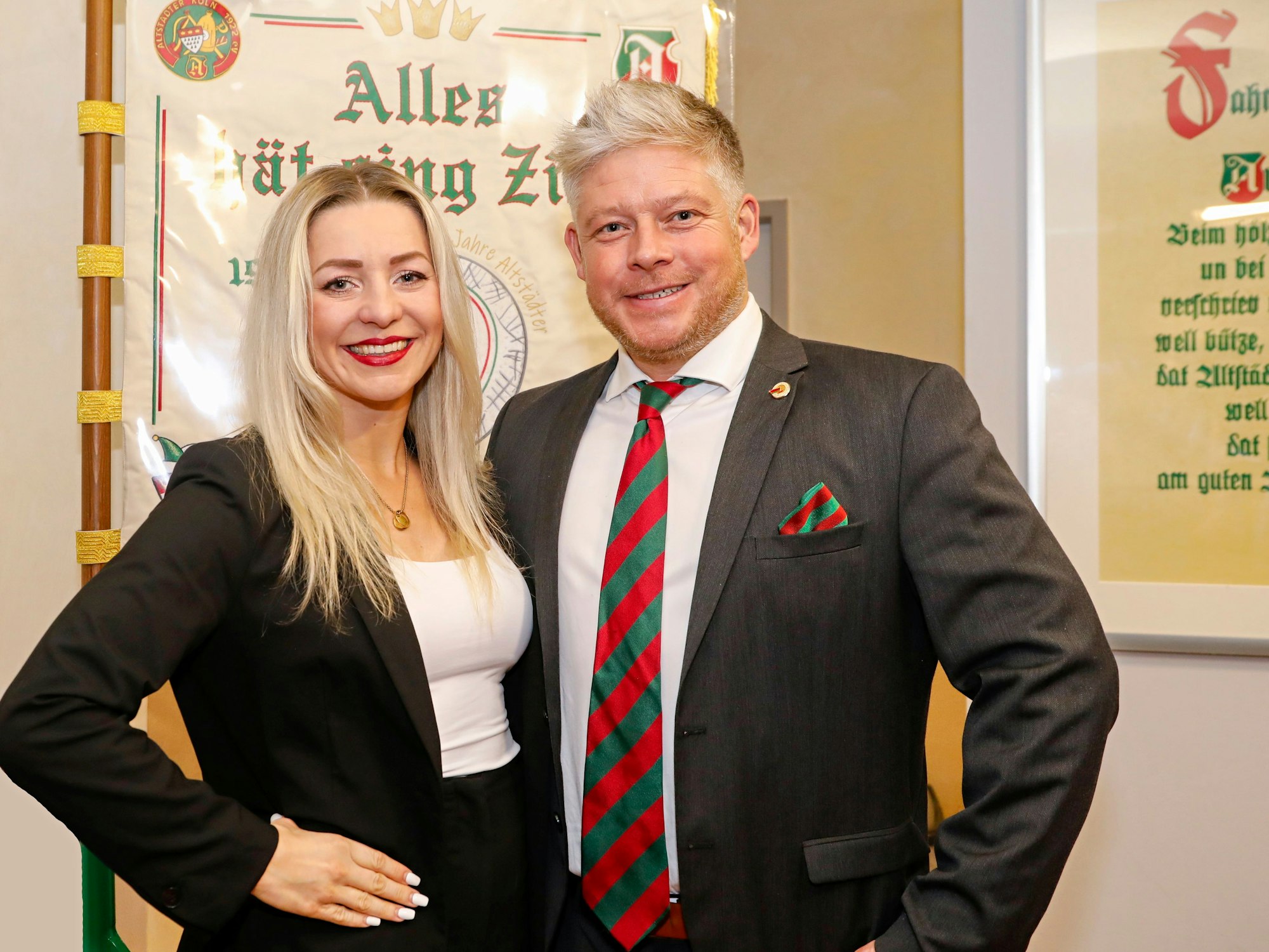 Jeanette Leithe und Jens Käbbe von den Altstädtern.