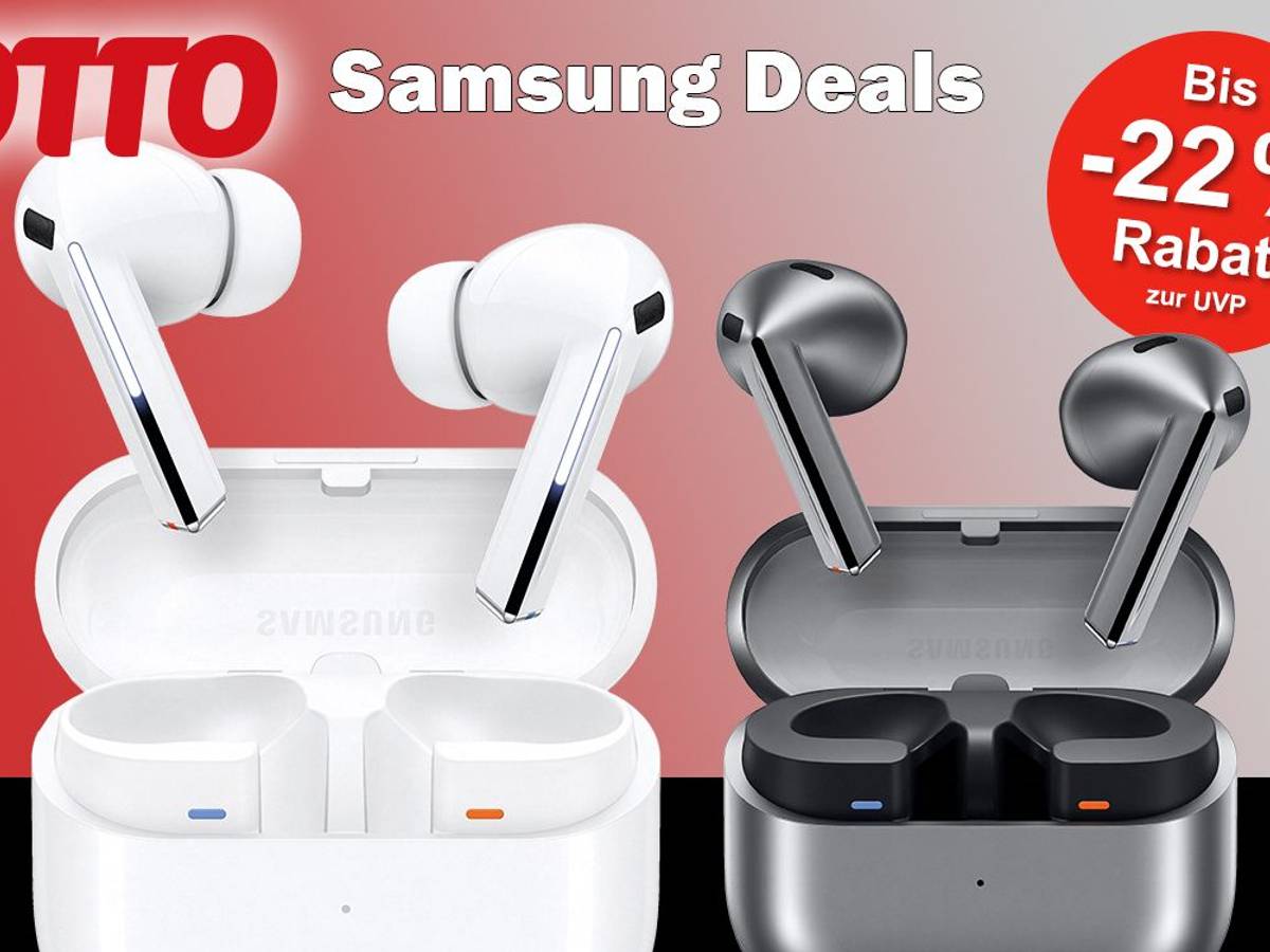 Darstellung der Samsung Galaxy Buds2 & Pro Kopfhörer im Sale bei OTTO