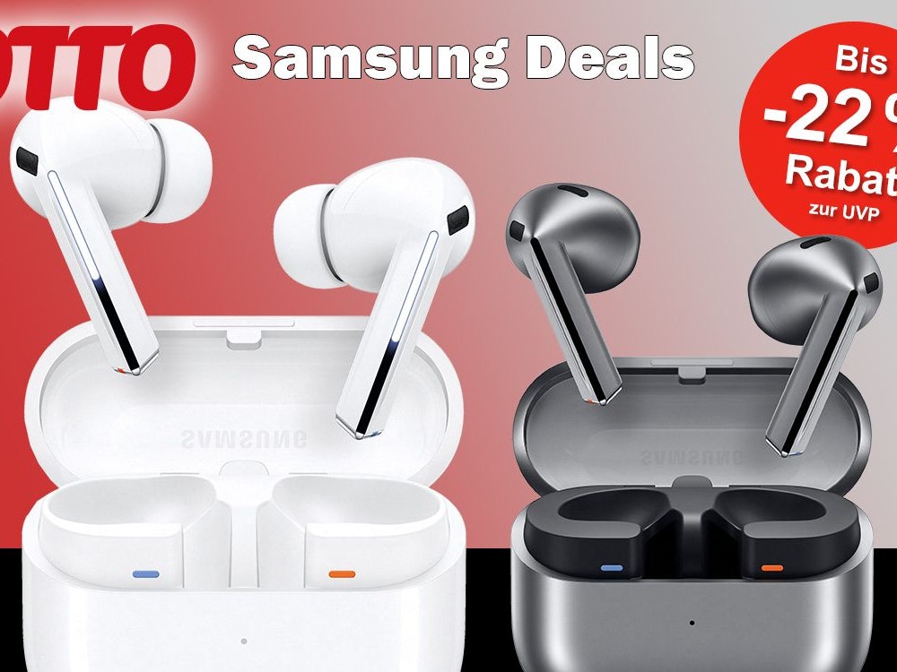 Darstellung der Samsung Galaxy Buds2 & Pro Kopfhörer im Sale bei OTTO