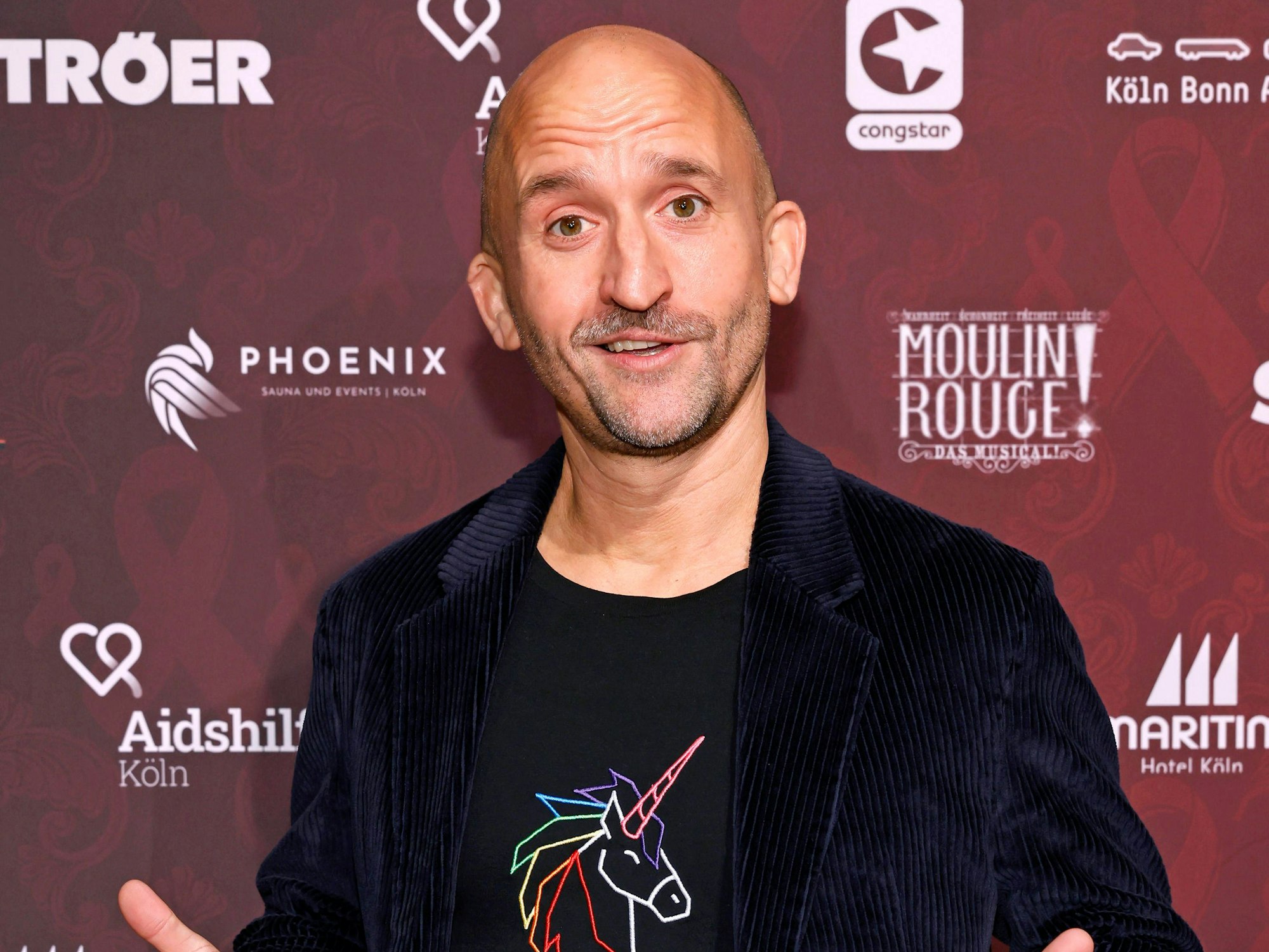 Comedian Markus Barth bei der Aids-Gala.