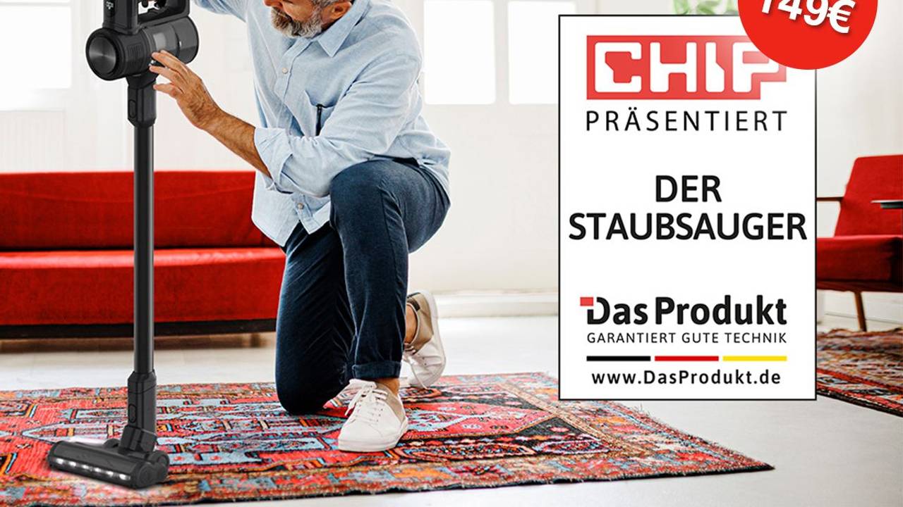 Darstellung des "Der Staubsauger" in Benutzung