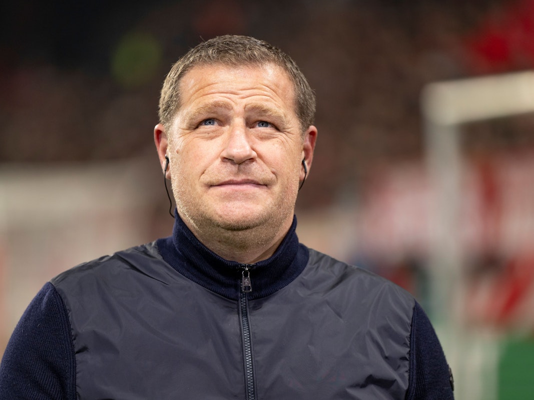 Max Eberl beim Interview.