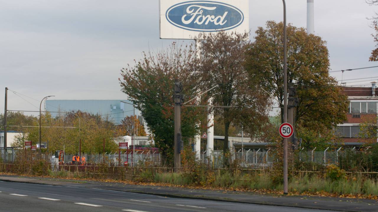 Das Foto zeigt den Kölner Ford-Standort