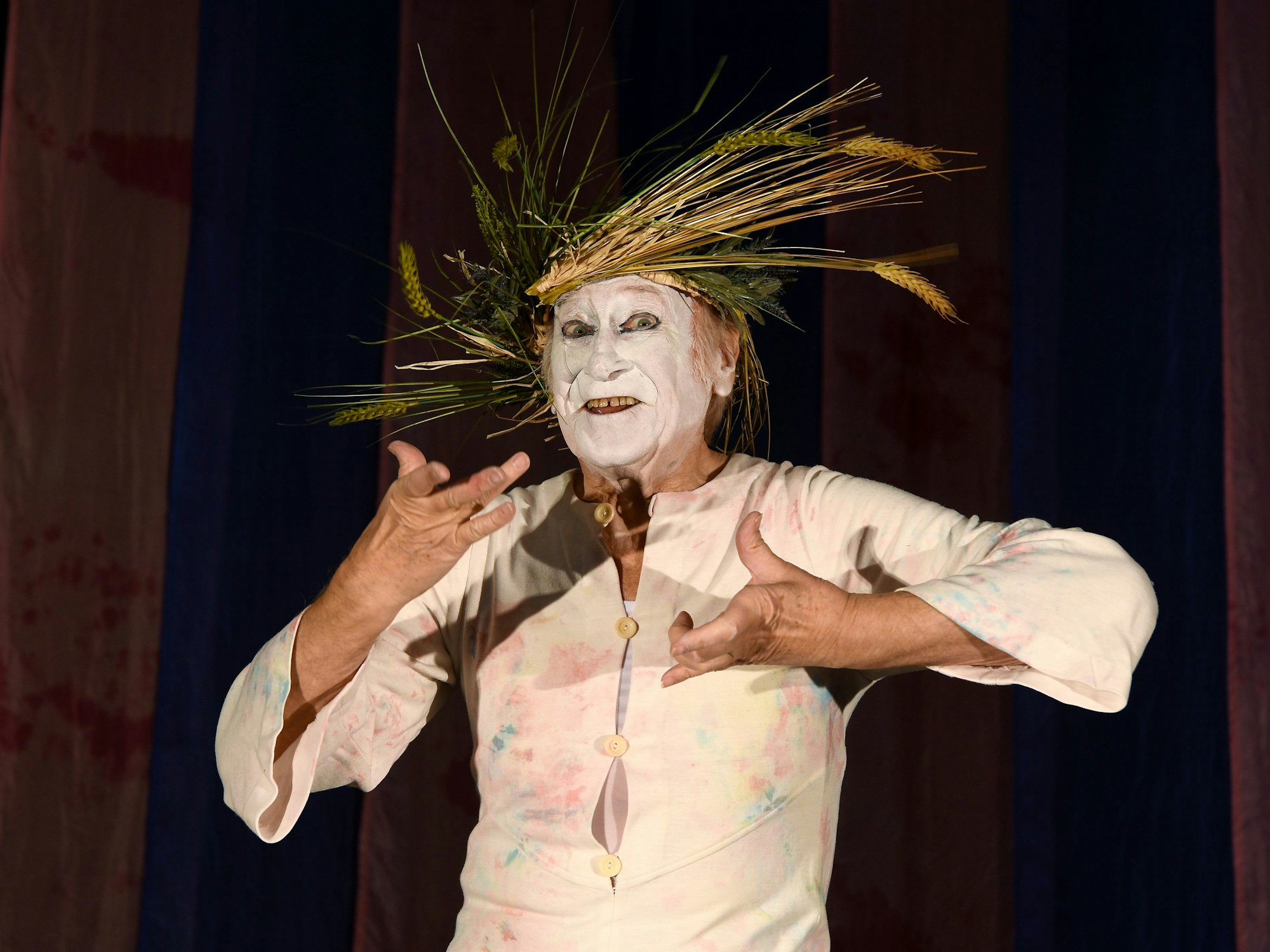 Milan Sladek als Pantomime.