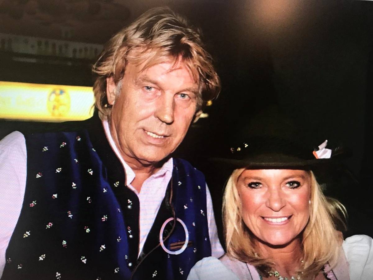 Günter Pütz mit seiner Partnerin Uschi Brauckmann.