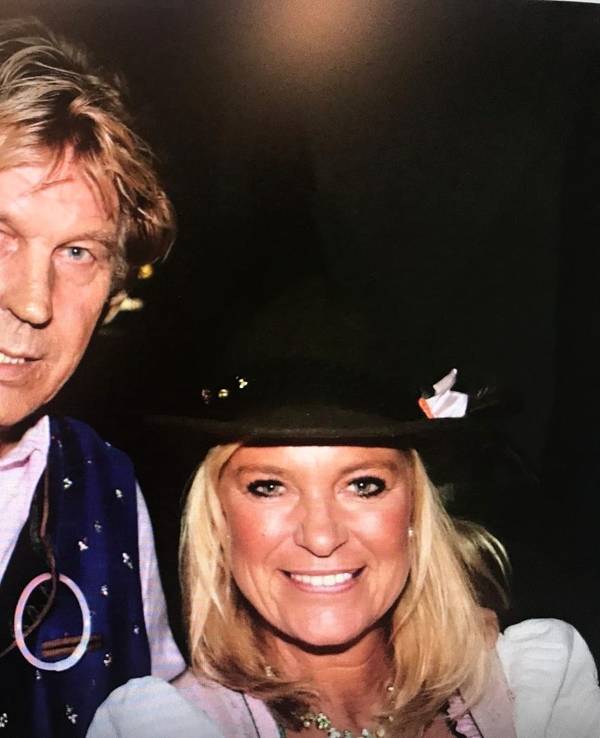 Günter Pütz mit Partnerin Uschi Brauckmann.