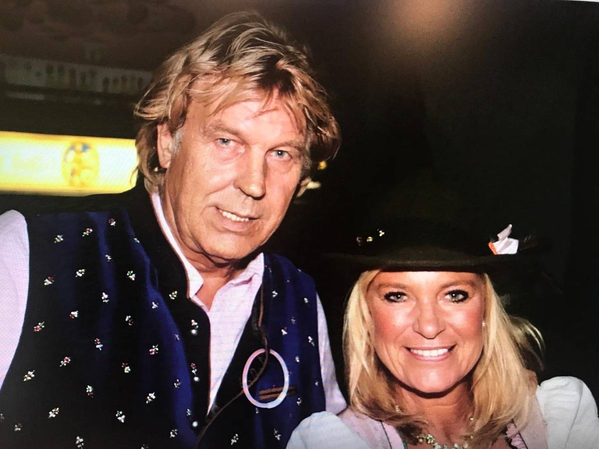Günter Pütz mit seiner Partnerin Uschi Brauckmann.
