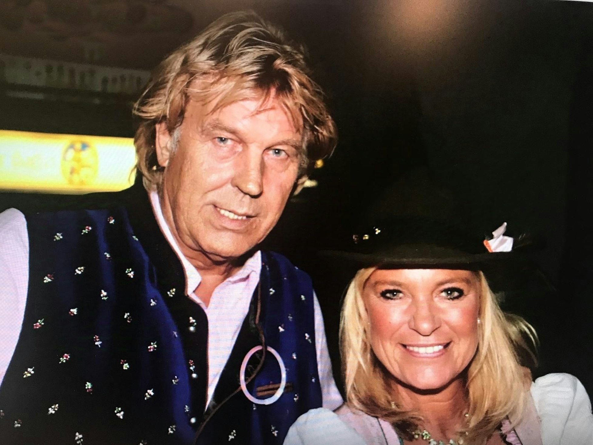 Günter Pütz mit Partnerin Uschi Brauckmann.