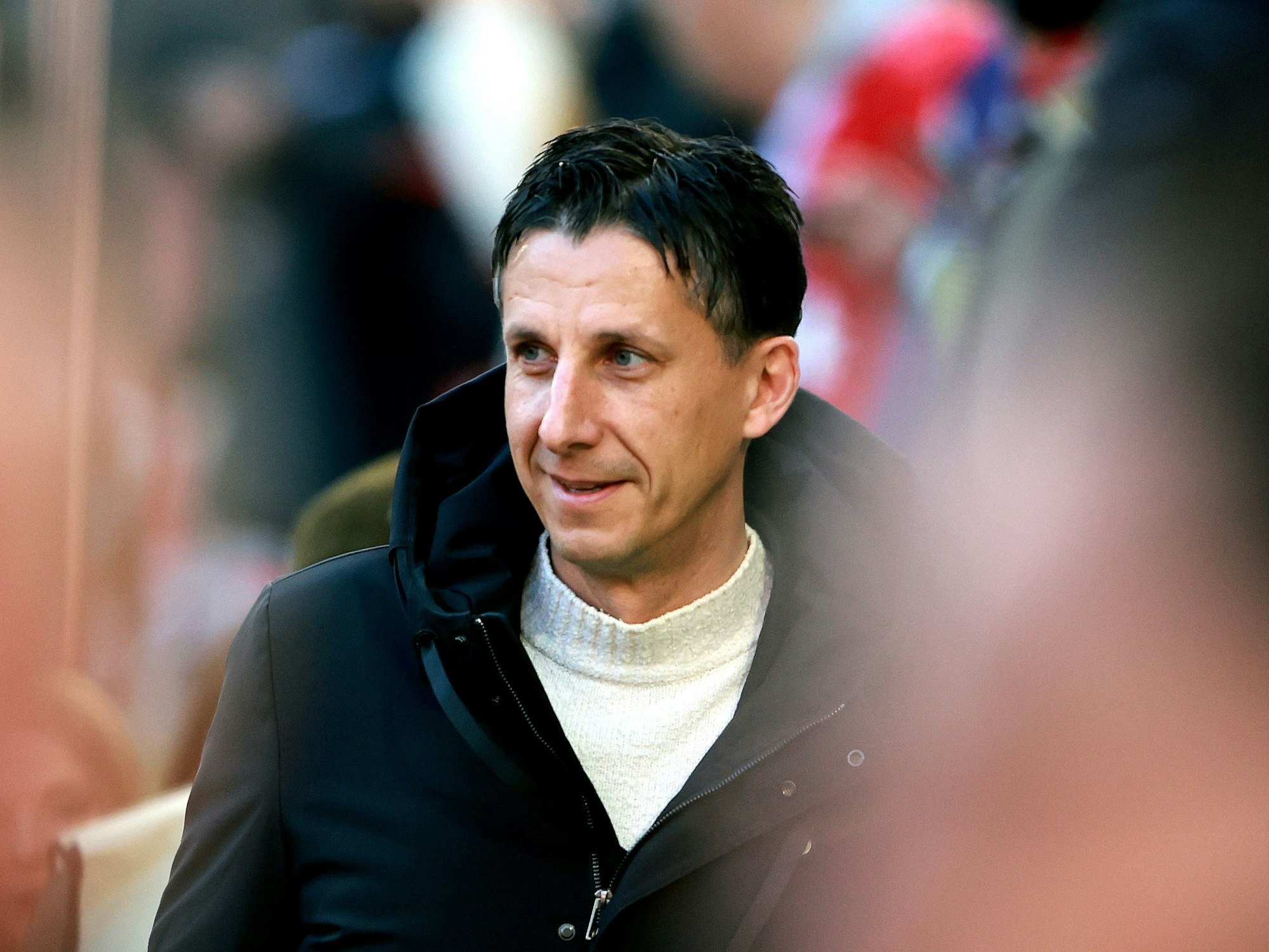 Christian Keller (1. FC Köln) vor dem Spiel im Rhein-Energie-Stadion.