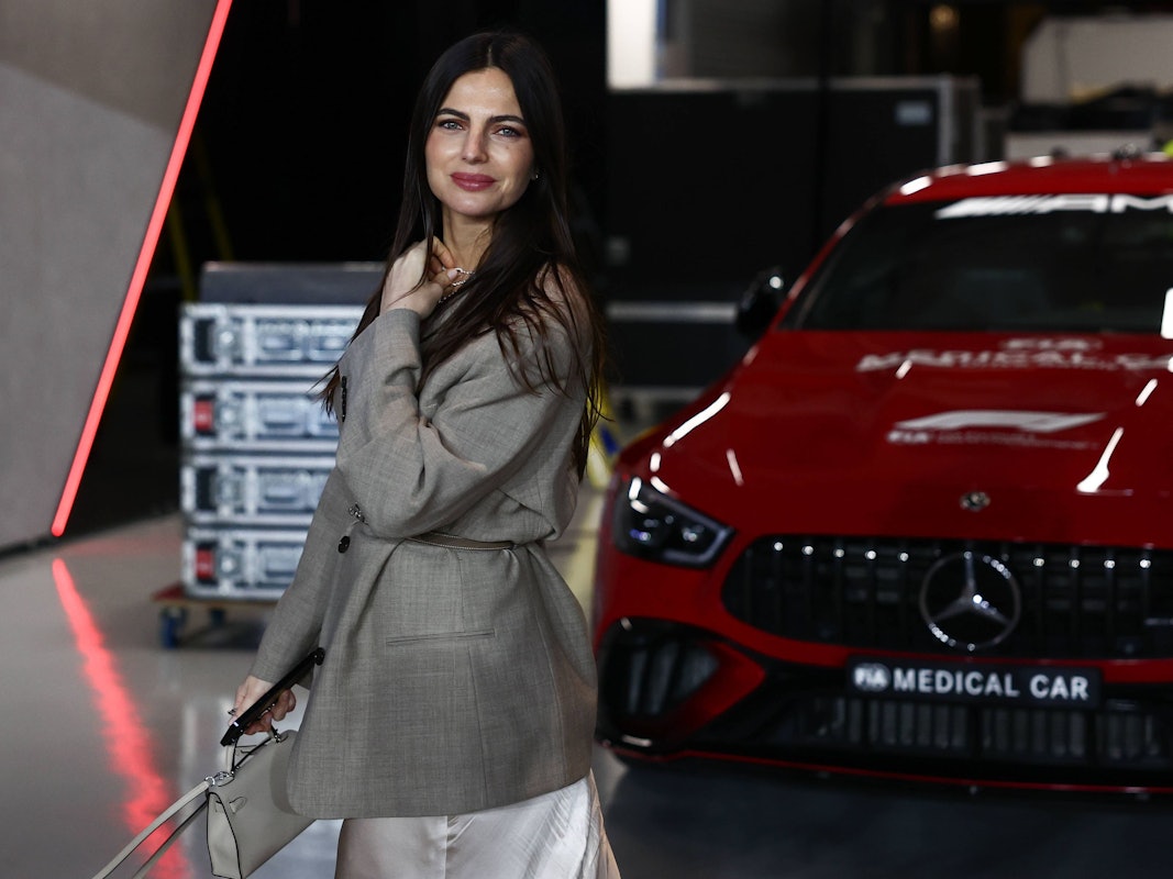 Kelly Piquet nach dem vorletzten Rennen der Formel-1-Saison in Qatar.