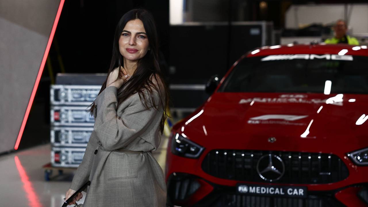 Kelly Piquet nach dem vorletzten Rennen der Formel-1-Saison in Qatar.