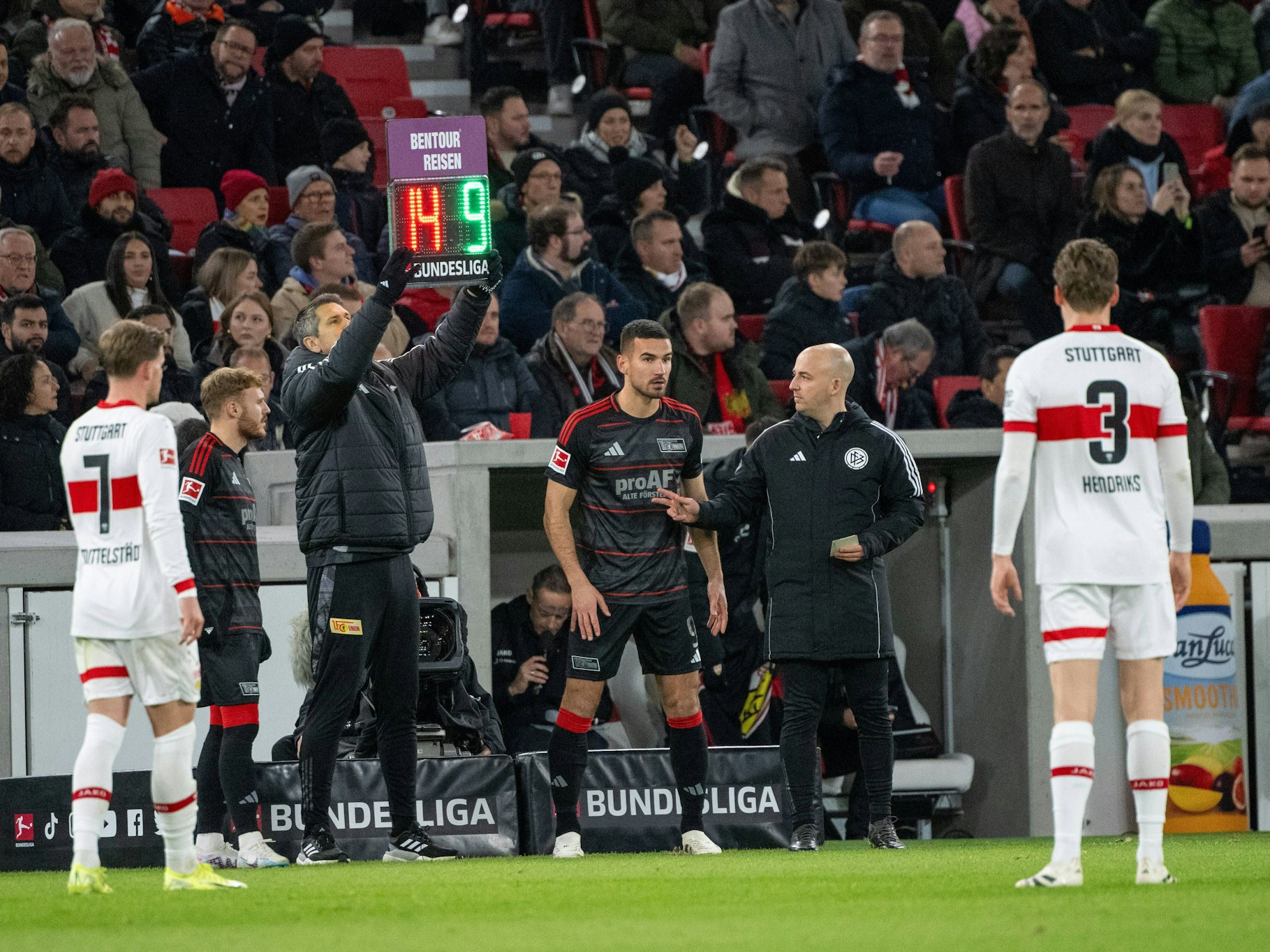 Er könnte schon bald für den 1. FC Köln spielen: Ivan Prtajin wurde am Freitagabend (6. Dezember 2024) beim Spiel gegen den VfB Stuttgart erstmals in dieser Saison eingewechselt.