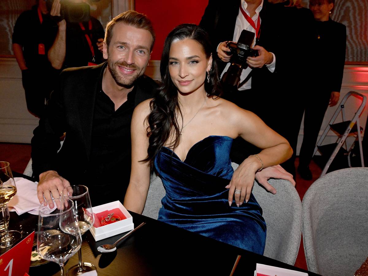 Amira Aly und Christian Düren im Dezember in München.