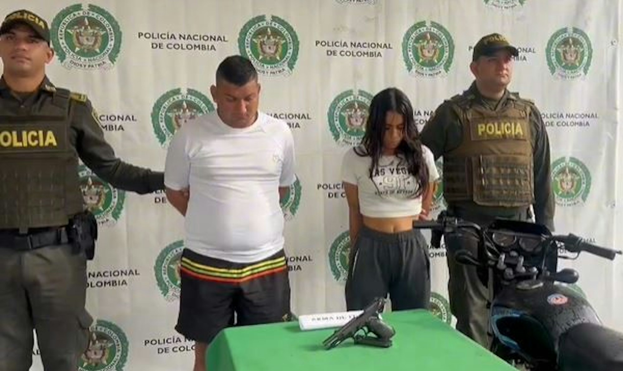 Die berüchtigte Auftragsmörderin Karen Julieth Ojeda Rodriguez wurde von der kolumbianischen Polizei gefasst.