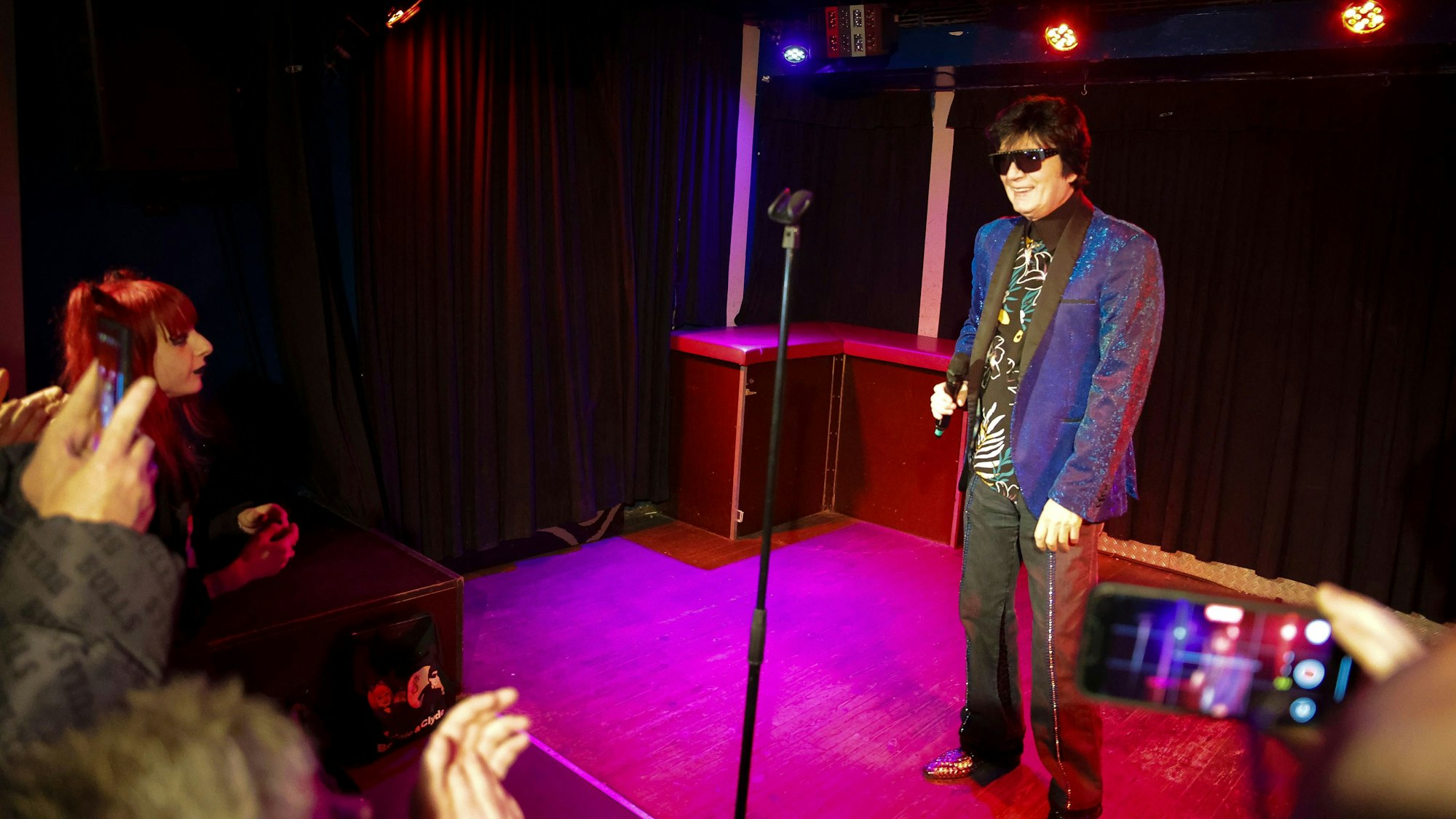 Auftritt von Fancy im Blue Shell.