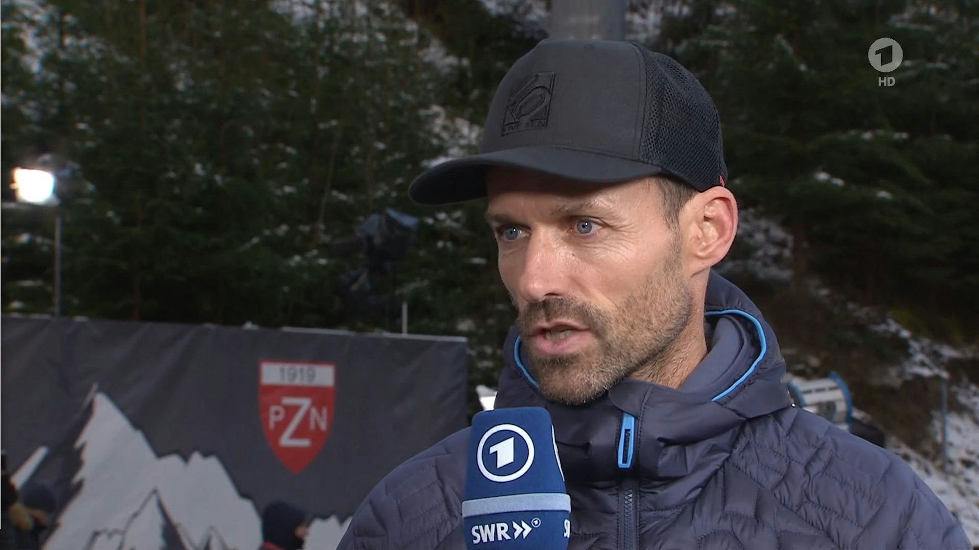 Sven Hannawald in der ARD-Übertragung zum Skisprung-Weltcup.