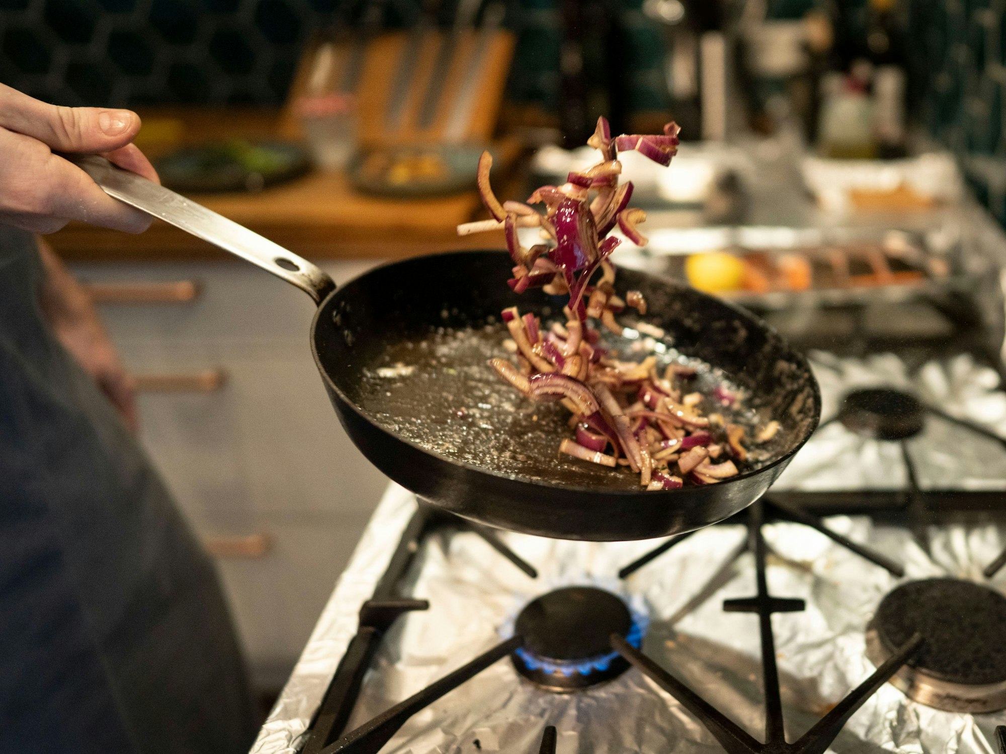 Als kreativer Kopf freut sich Max Zibis, wenn er bei Einsätzen als Privatkoch, sein eigener Chef sein kann