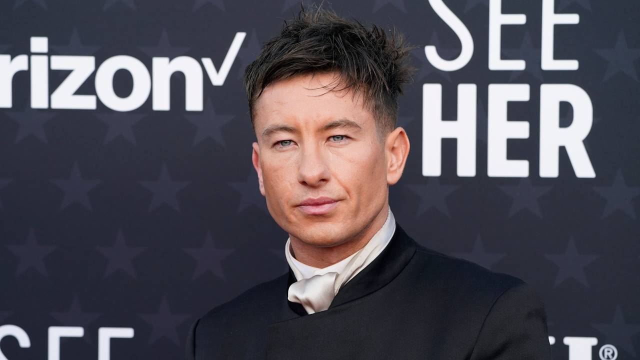 Barry Keoghan kommt zu den 29. Critics Choice Awards im Barker Hangar.