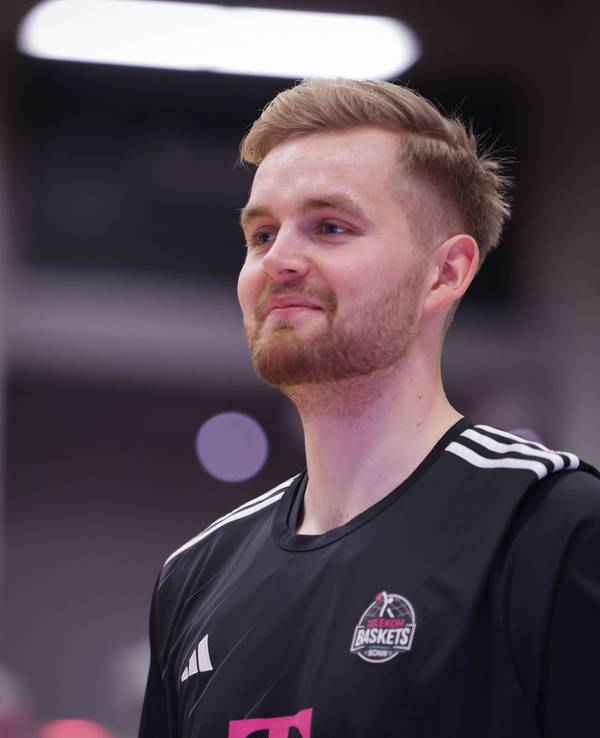 Till Pape von den Baskets Bonn am 28. Oktober 2024 im Bundesliga-Spiel gegen Ludwigsburg.