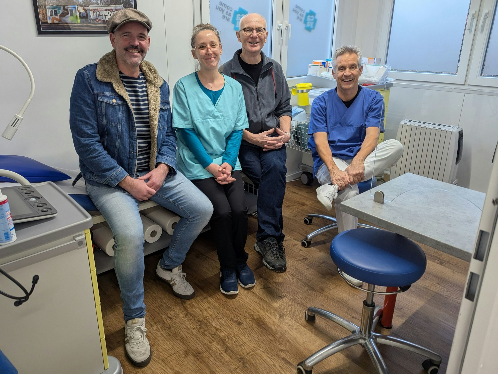 Doc Esser, Sarah Andrée, Ralf Börger,Mark Oette