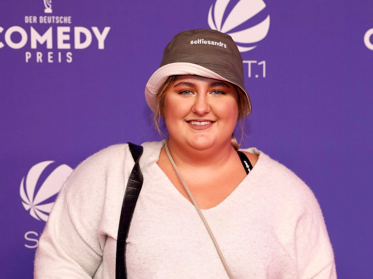Sandra Safiulov, besser bekannt als Selfiesandra, bei der Verleihung des 24. Deutschen Comedypreises 2020. Die 25-Jährige hat vor dem Start von „Let's Dance“ ordentlich abgenommen.