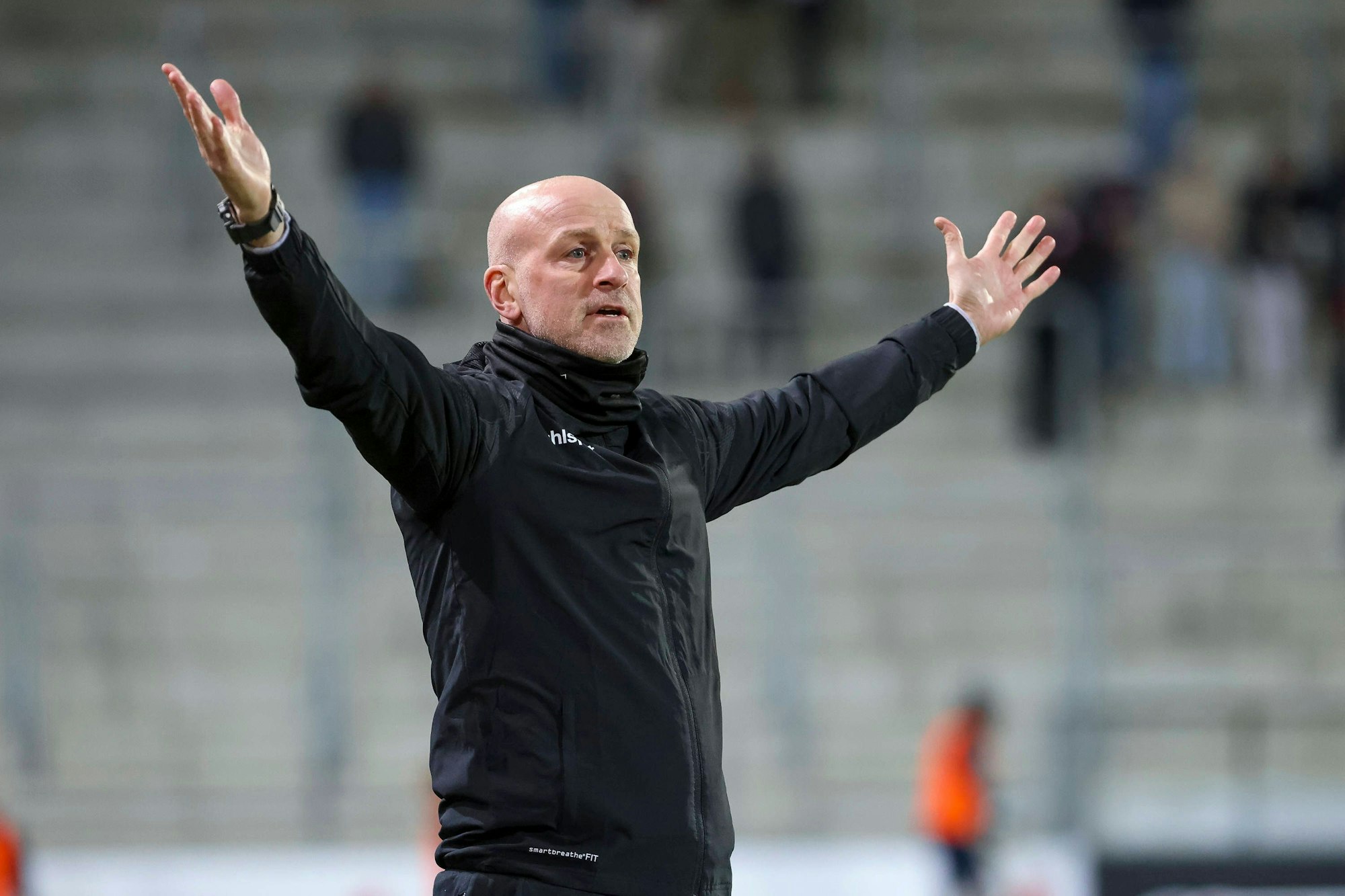 Marco Antwerpen bei einem Spiel von Waldhof Mannheim.