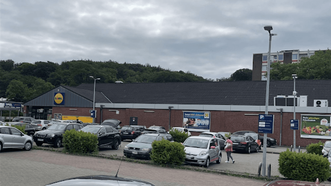 Bild vom Lidl-Markt in Leverkusen.