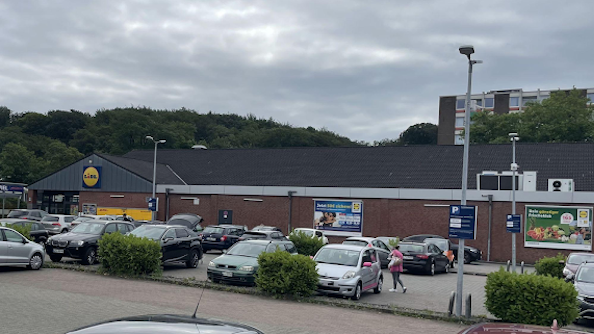 Bild vom Lidl-Markt in Leverkusen.