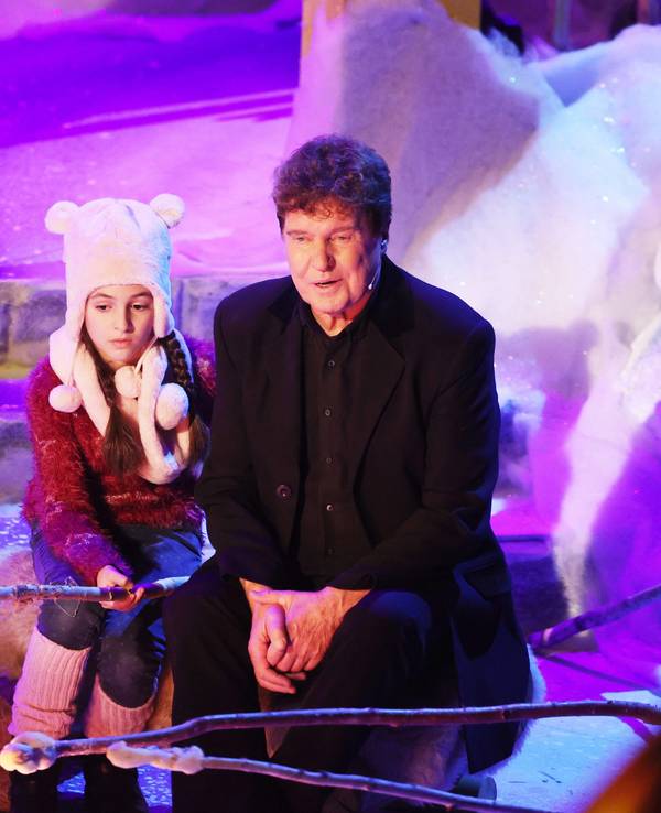 Frank Schöbel tritt auf bei der Aufzeichnung der ARD Sendung „Das Adventsfest der 100 000 Lichter“.