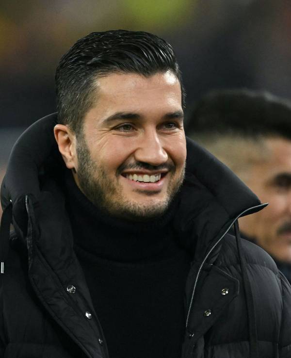 BVB-Trainer Nuri Sahin am 11. Dezember 2024 beim Spiel der Champions League.