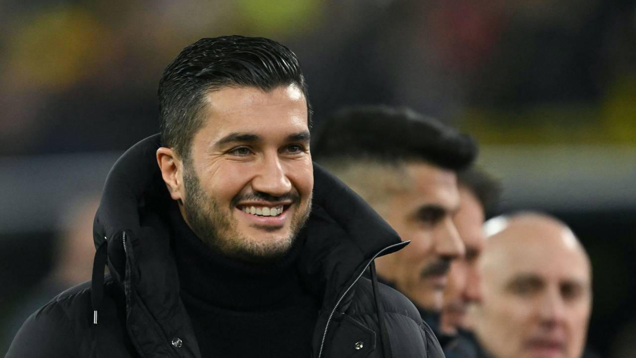 BVB-Trainer Nuri Sahin am 11. Dezember 2024 beim Spiel der Champions League.