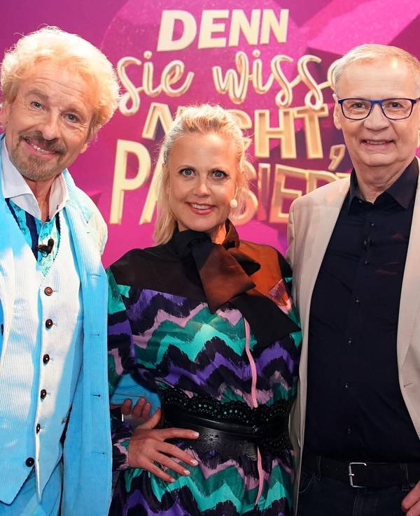 Thomas Gottschalk, Barbara Schöneberger und Günter Jauch