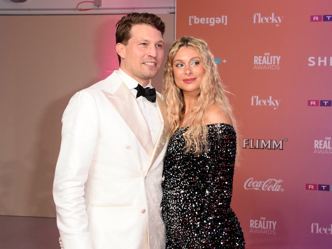 Raul Richter und Vanessa Schmitt bei der Verleihung der Reality Awards 2024 in den MMC Studios. Köln, 07.12.2024