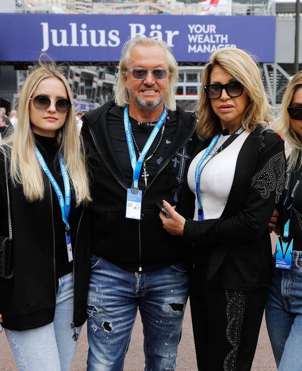 Die Geissens als Gast der FE in der Boxengasse, FIA Formel E Weltmeisterschaft, Monaco