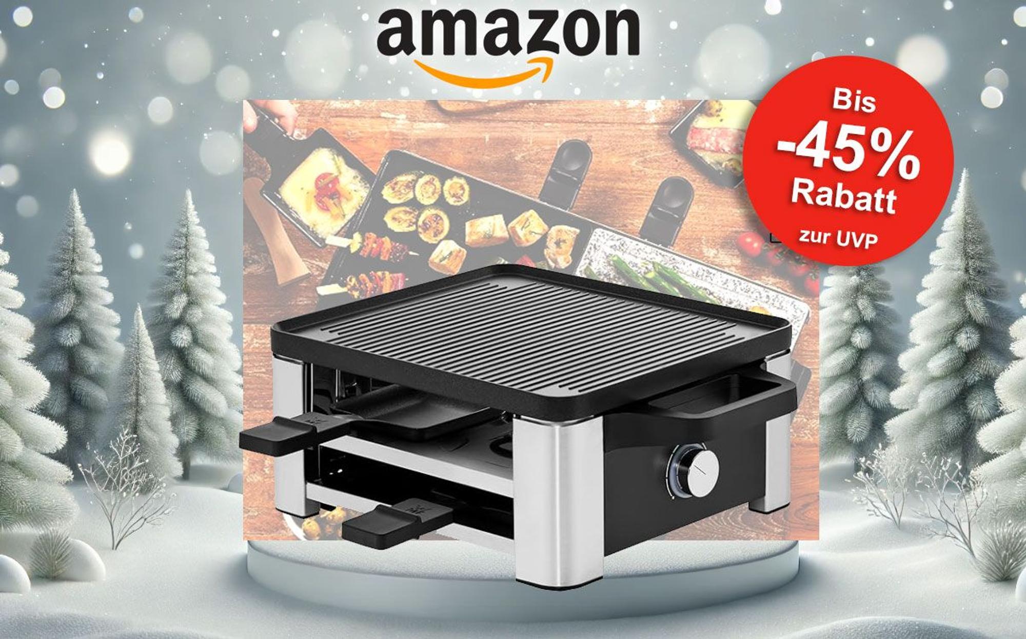 Auf dem Bild ist ein Raclette Grill zu sehen.