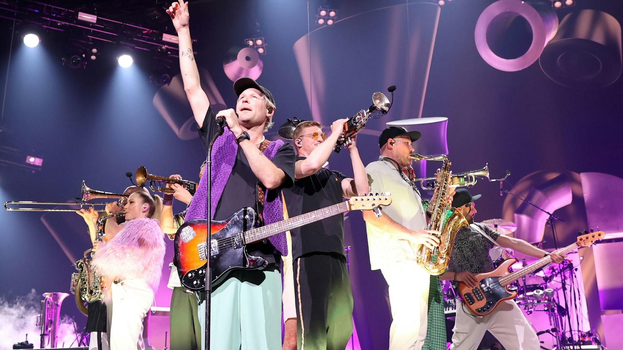 Querbeat auf der Bühne.